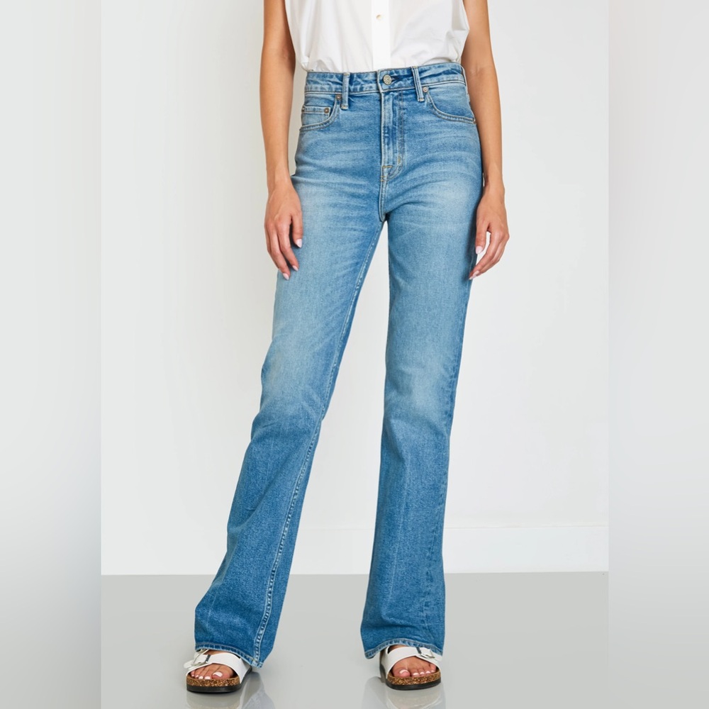 NOEND Denim Celine High Rise Bootcut Jeans In Gretna